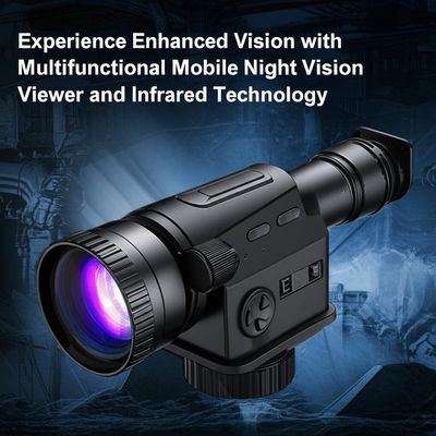 Experience Enhanced Vision with Multifunctional Mobile Night Vision Viewer and Infrared Technology