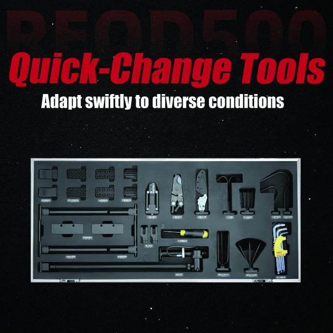 Μεσαίος ρομπότ EOD με X-Y-Z βραχίονα συντεταγμένων για ακριβή διάθεση 7